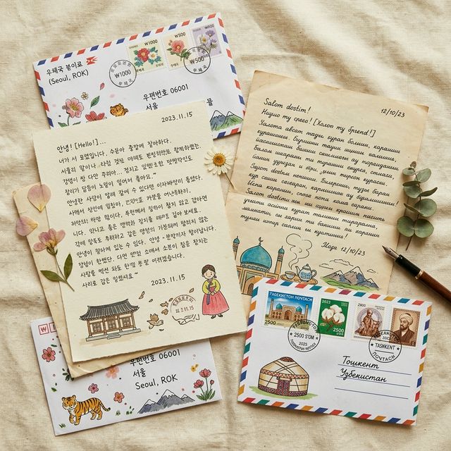 Student letters exchange